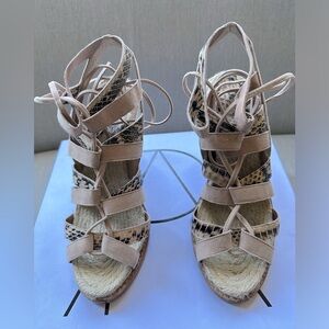 Paul Andrew wedge espadrilles.